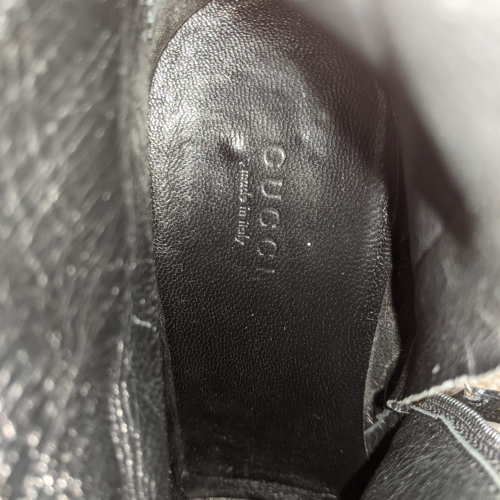 GUCCI tall leather boots - Picture 8 of 8
